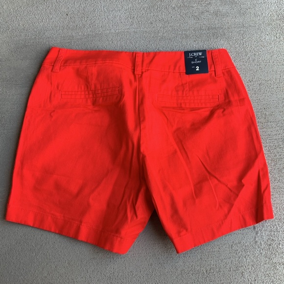🆕J. Crew red 5” short - Picture 4 of 5